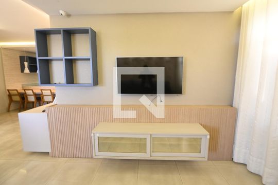 Sala de apartamento para alugar com 3 quartos, 105m² em Cidade Jardim, Goiânia