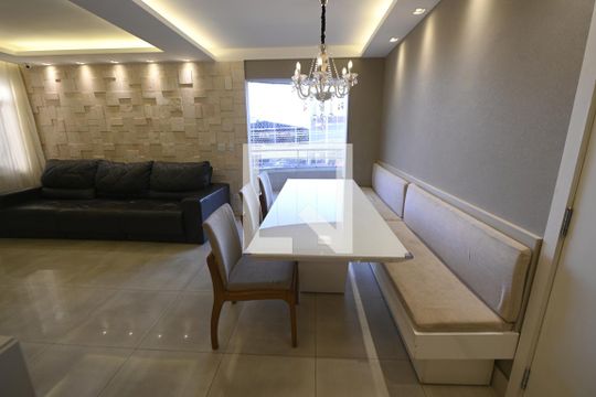Sala de Jantar de apartamento para alugar com 3 quartos, 105m² em Cidade Jardim, Goiânia