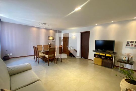 Sala de apartamento à venda com 4 quartos, 129m² em Gutierrez, Belo Horizonte