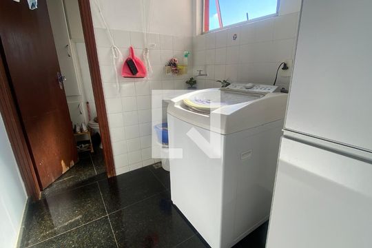 Área de Serviço de apartamento à venda com 4 quartos, 129m² em Gutierrez, Belo Horizonte