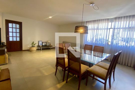 Sala de apartamento à venda com 4 quartos, 129m² em Gutierrez, Belo Horizonte
