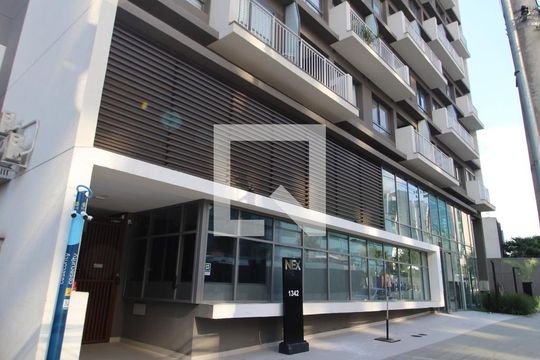 Fachada do Prédio de kitnet/studio para alugar com 1 quarto, 29m² em Vila Nova Conceição, São Paulo