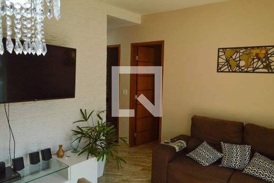 Sala de casa de condomínio à venda com 2 quartos, 89m² em Tanque, Rio de Janeiro