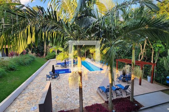 Área comum - Piscina de casa de condomínio à venda com 3 quartos, 293m² em Engordadouro, Jundiaí