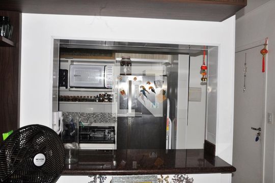 Cozinha Americana de apartamento à venda com 2 quartos, 42m² em Vila Amália (zona Norte), São Paulo