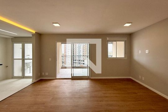 Sala de apartamento para alugar com 3 quartos, 109m² em Santo Amaro, São Paulo