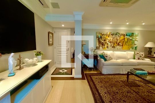 Sala  de apartamento à venda com 3 quartos, 260m² em Lagoa, Rio de Janeiro