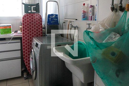 Área de Serviço de apartamento à venda com 2 quartos, 96m² em Jardim Independência, São Paulo