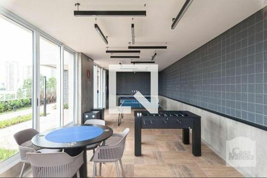 Área comum de apartamento à venda com 1 quarto, 82m² em Vila da Serra, Nova Lima