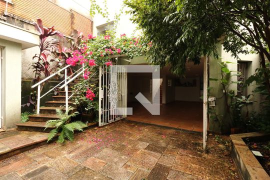 Frente - Jardim de casa para alugar com 3 quartos, 280m² em Vila Santa Teresa, Santo André
