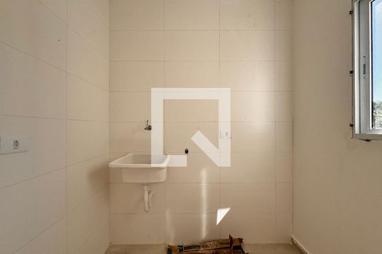 Lavanderia de apartamento à venda com 2 quartos, 45m² em Jardim Santo Alberto, Santo André