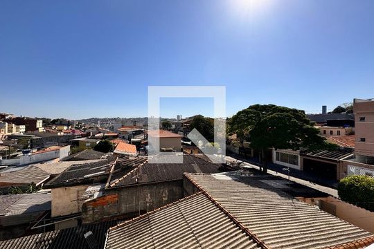 Vista da sala de apartamento à venda com 2 quartos, 45m² em Jardim Santo Alberto, Santo André