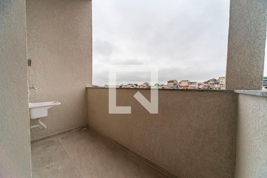 Área de Serviço de apartamento à venda com 2 quartos, 98m² em Jardim Santo Alberto, Santo André