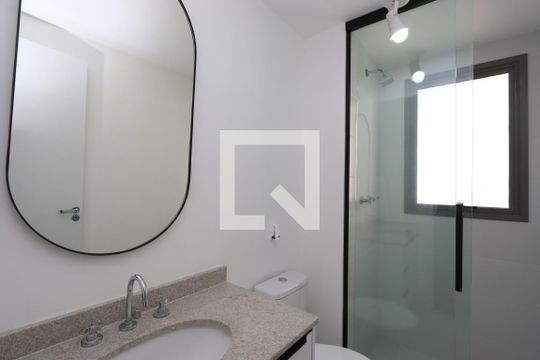 Banheiro de apartamento à venda com 1 quarto, 32m² em Vila Prudente, São Paulo