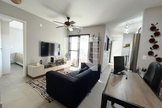 Sala de apartamento à venda com 1 quarto, 54m² em Vila Parque Jabaquara, São Paulo