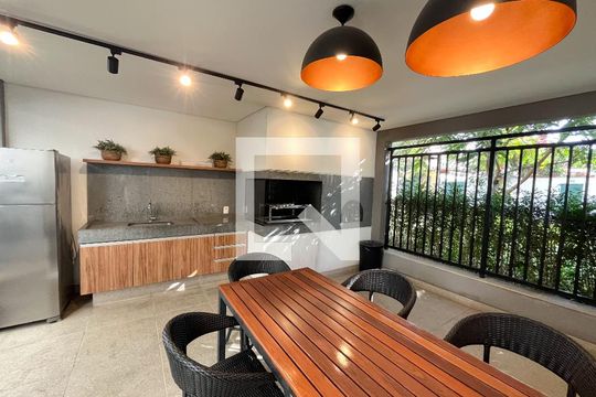Área comum - Churrasqueira de apartamento à venda com 1 quarto, 54m² em Vila Parque Jabaquara, São Paulo