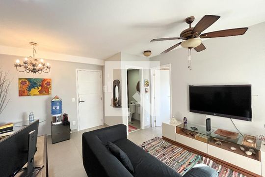 Sala de apartamento à venda com 1 quarto, 54m² em Vila Parque Jabaquara, São Paulo
