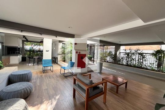 Área comum - Churrasqueira de apartamento à venda com 1 quarto, 54m² em Vila Parque Jabaquara, São Paulo