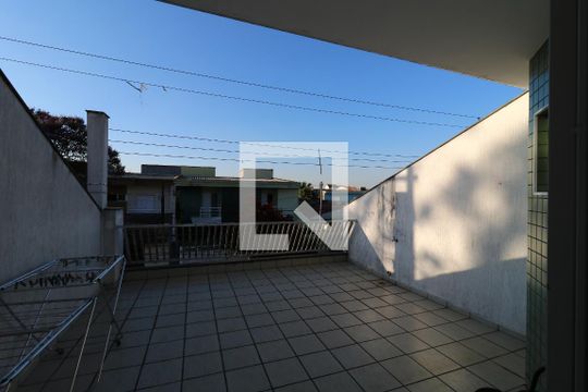 Varanda da Suíte de casa à venda com 3 quartos, 142m² em Jardim Utinga, Santo André