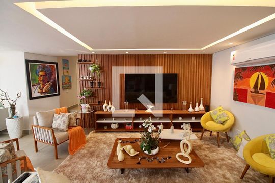 Sala 2 de apartamento à venda com 3 quartos, 180m² em Barra da Tijuca, Rio de Janeiro