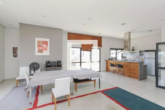 Salão de Festas de apartamento à venda com 2 quartos, 55m² em Cidade Monções, São Paulo