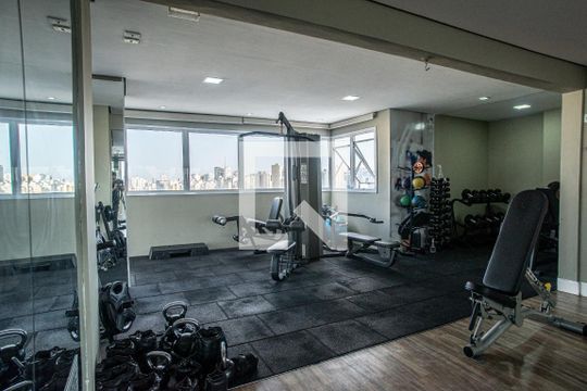 Área comum - Academia de apartamento para alugar com 1 quarto, 36m² em Bela Vista, São Paulo