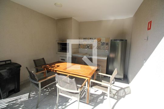 Área comum - Churrasqueira de apartamento para alugar com 2 quartos, 37m² em Cambuci, São Paulo