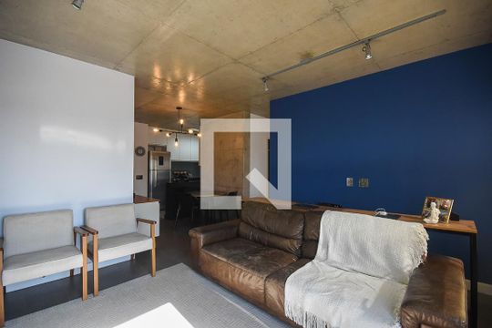 Sala de apartamento à venda com 2 quartos, 70m² em Panamby, São Paulo