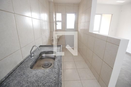 Cozinha e Área de Serviço de apartamento para alugar com 1 quarto, 40m² em Jardim Ampliacao, São Paulo