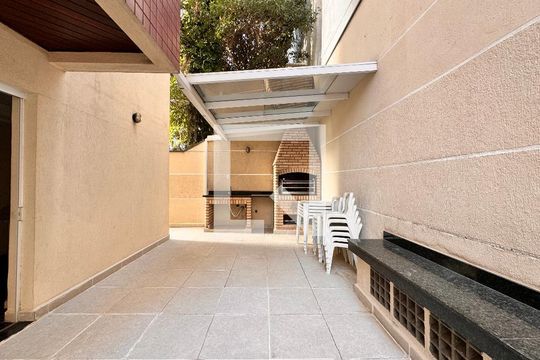 Área comum - Churrasqueira de apartamento para alugar com 3 quartos, 108m² em Campestre, Santo André