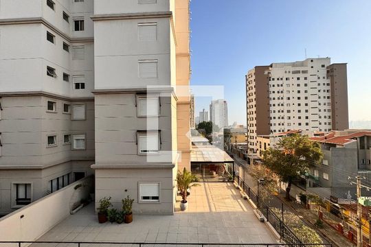 Vista sacada de apartamento para alugar com 3 quartos, 108m² em Campestre, Santo André
