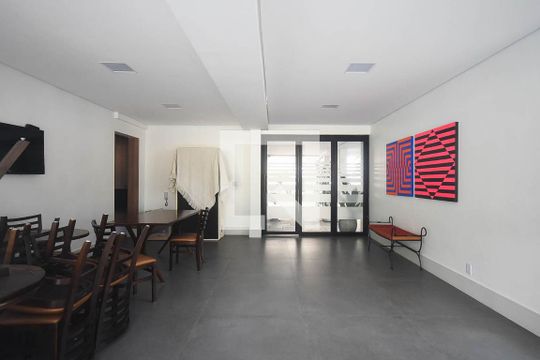 Área comum de apartamento para alugar com 3 quartos, 80m² em Vila Progredior, São Paulo