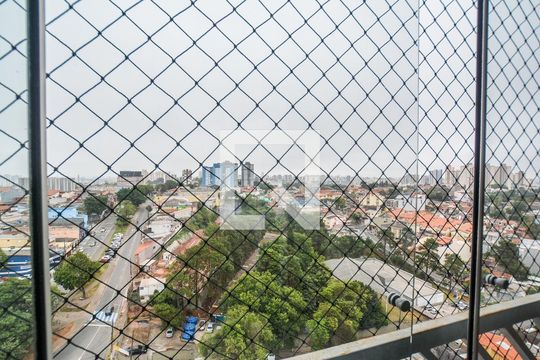 Varanda da Sala de apartamento à venda com 3 quartos, 70m² em Vila Bela Vista, Santo André