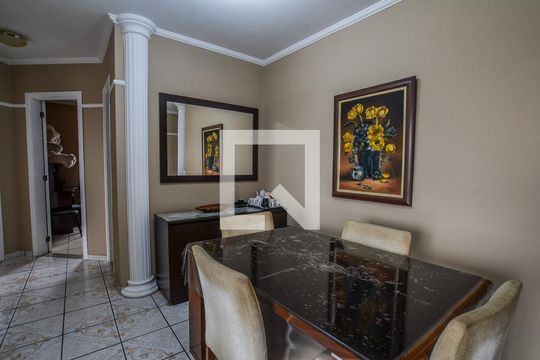 Sala de Jantar de apartamento à venda com 3 quartos, 70m² em Vila Bela Vista, Santo André