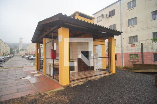 Área comum - Churrasqueira de apartamento para alugar com 2 quartos, 50m² em Duque de Caxias, São Leopoldo