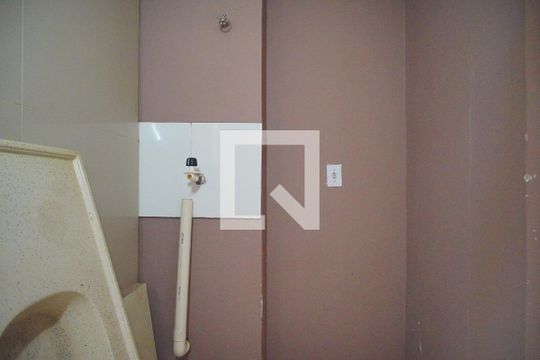 Cozinha de apartamento para alugar com 2 quartos, 50m² em Duque de Caxias, São Leopoldo