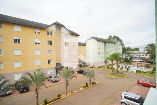 Vista da Sala de apartamento para alugar com 2 quartos, 51m² em Industrial, Novo Hamburgo