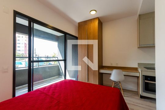 Quarto 1 de kitnet/studio para alugar com 1 quarto, 27m² em Vila Primavera, São Paulo