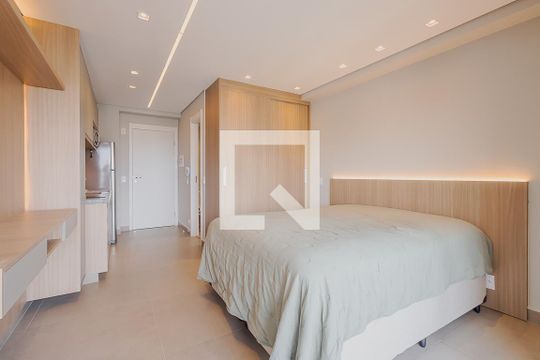 Sala/Quarto de kitnet/studio à venda com 1 quarto, 29m² em Cerqueira César, São Paulo
