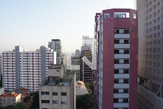 Vista da Varanda de kitnet/studio para alugar com 1 quarto, 88m² em Pinheiros, São Paulo