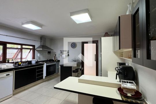 Cozinha de casa de condomínio à venda com 4 quartos, 430m² em Alphaville, Santana de Parnaíba
