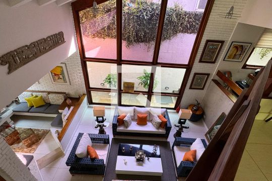 vista Escritório de casa de condomínio à venda com 4 quartos, 430m² em Alphaville, Santana de Parnaíba