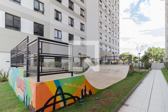Área comum - Pista de skate de apartamento à venda com 1 quarto, 35m² em Presidente Altino, Osasco