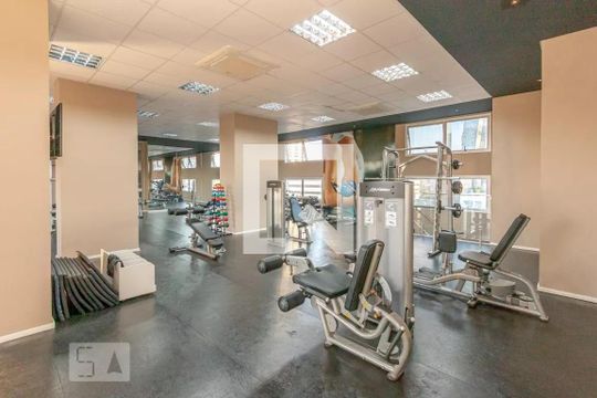 Área comum - Academia de apartamento à venda com 1 quarto, 51m² em Santo Amaro, São Paulo
