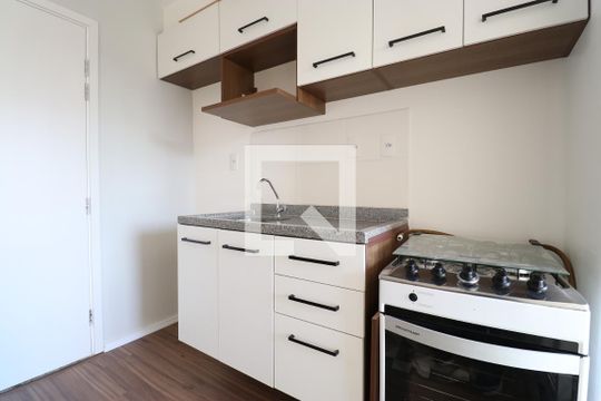 Cozinha de apartamento à venda com 2 quartos, 31m² em Água Branca, São Paulo