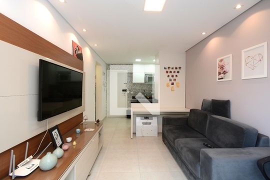 Sala de apartamento à venda com 1 quarto, 38m² em Vila Castelo, São Paulo