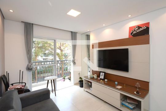 Sala de apartamento à venda com 1 quarto, 38m² em Vila Castelo, São Paulo