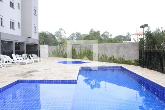 Área comum - Piscina de apartamento para alugar com 2 quartos, 56m² em Jardim Rebelato, Cotia
