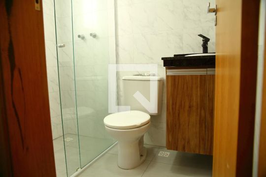 Banheiro da Suite de apartamento à venda com 2 quartos, 126m² em Baeta Neves, São Bernardo do Campo