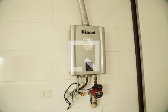 Detalhe - Aquecedor de apartamento à venda com 2 quartos, 126m² em Baeta Neves, São Bernardo do Campo